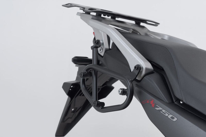 SW-Motech SLC Side Carrier (Right) - Black, Powder-Coated, Saddlebag, Side Case - HTA.01.070.11000