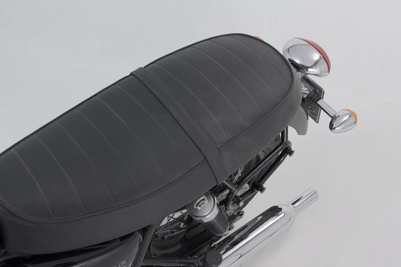 SW-Motech SLC Side Carrier (Left) - Black, Powder-Coated, Saddlebag, Side Case - HTA.11.509.10001