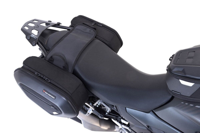SW-Motech PRO BLAZE H Saddlebag Set with EDGE Protection & Heat Guard - Left, Right, Black - BC.HTA.01.740.35900