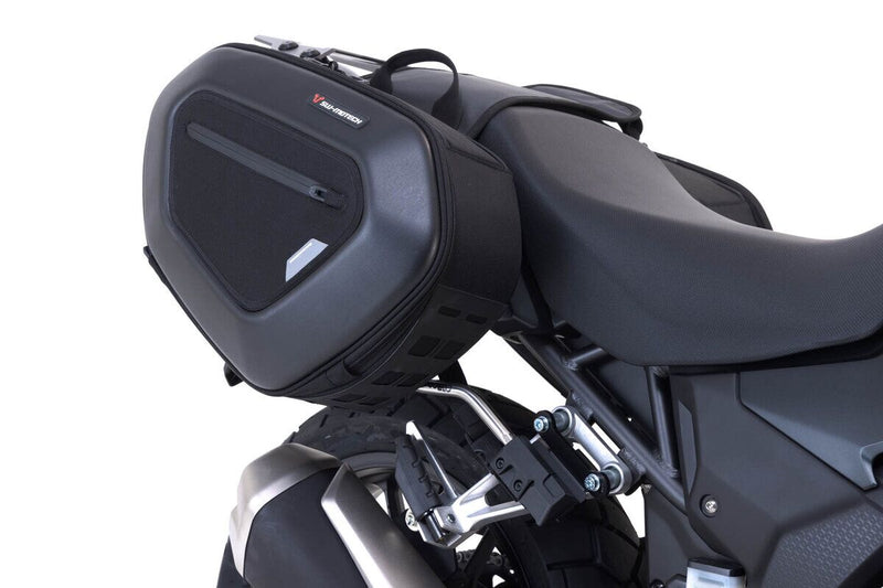 SW-Motech PRO BLAZE H Saddlebag Set with EDGE Protection & Heat Guard - Left, Right, Black - BC.HTA.01.740.35900