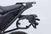SW-Motech SLC Side Carrier (Left) - Black, Powder-Coated, Saddlebag, Side Case - HTA.06.036.10000