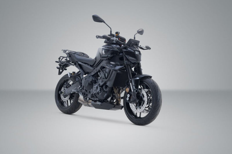 SW-Motech SLC Side Carrier (Right) - Black, Powder-Coated, Saddlebag, Side Case - HTA.06.036.11000