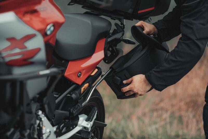 SW-Motech PRO BLAZE H Saddlebag Set with EDGE protection - Left, Right, Black - BC.HTA.08.740.31801