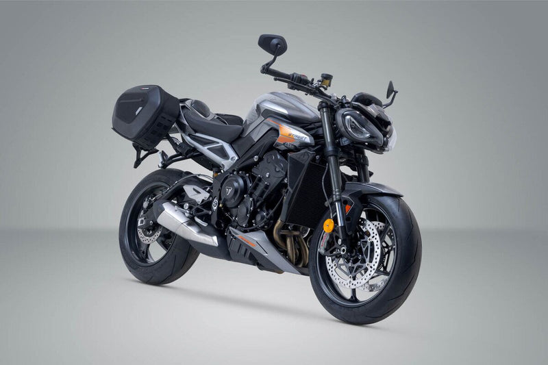 SW-Motech PRO BLAZE H Saddlebag Set with EDGE protection - Left, Right, Black - BC.HTA.11.740.36000