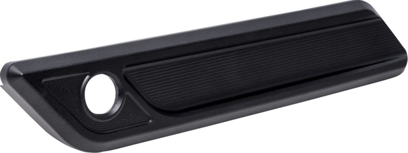 Kodlin USA Saddlebag Latch Covers - Anodised, Black, Slant