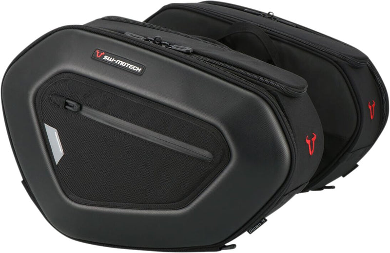 SW-Motech PRO BLAZE H Saddlebag Set with EDGE protection - Left, Right, Black - BC.HTA.05.740.36100