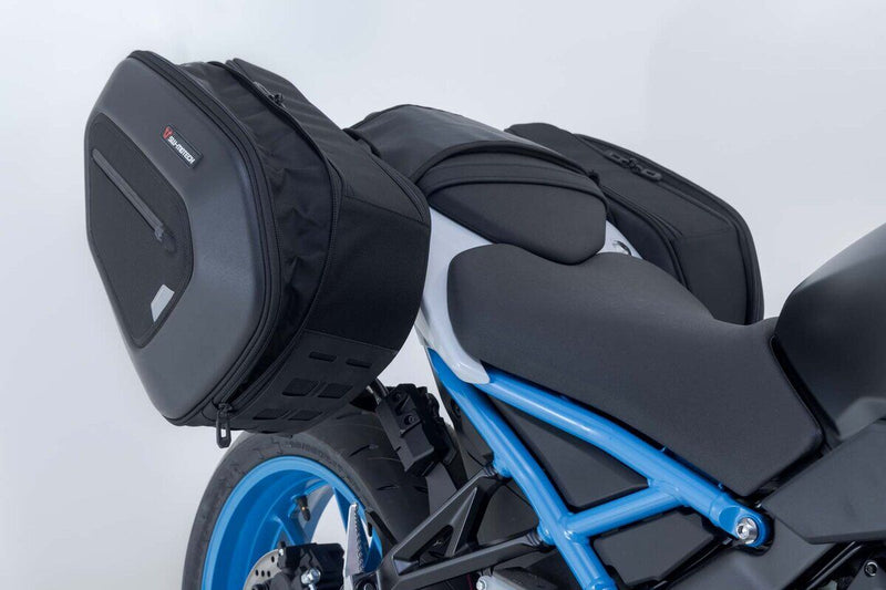 SW-Motech PRO BLAZE H Saddlebag Set with EDGE protection - Left, Right, Black - BC.HTA.05.740.36100