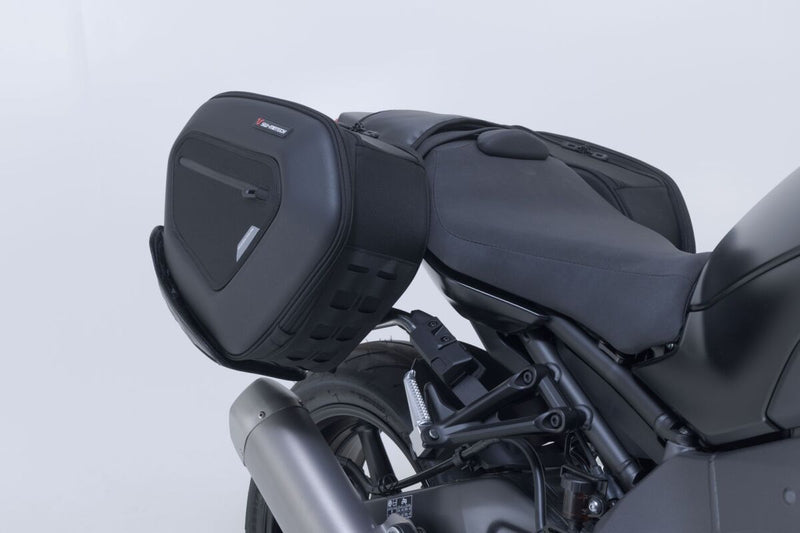 SW-Motech PRO BLAZE H Saddlebag Set with Heat Guard - Black, Side Case