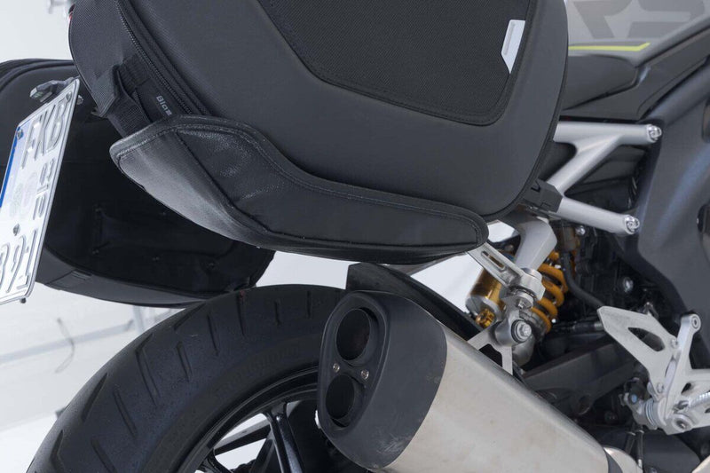 SW-Motech PRO BLAZE H Saddlebag Set with EDGE Protection & Heat Guard - Left, Right, Black - BC.HTA.11.740.36200