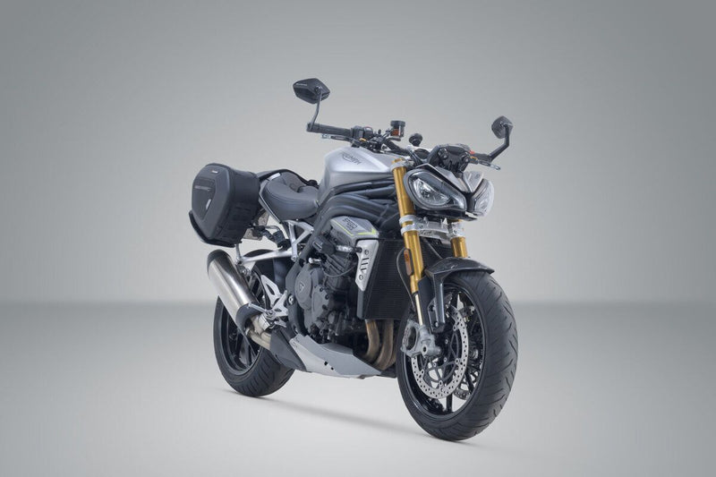 SW-Motech PRO BLAZE H Saddlebag Set with EDGE Protection & Heat Guard - Left, Right, Black - BC.HTA.11.740.36200