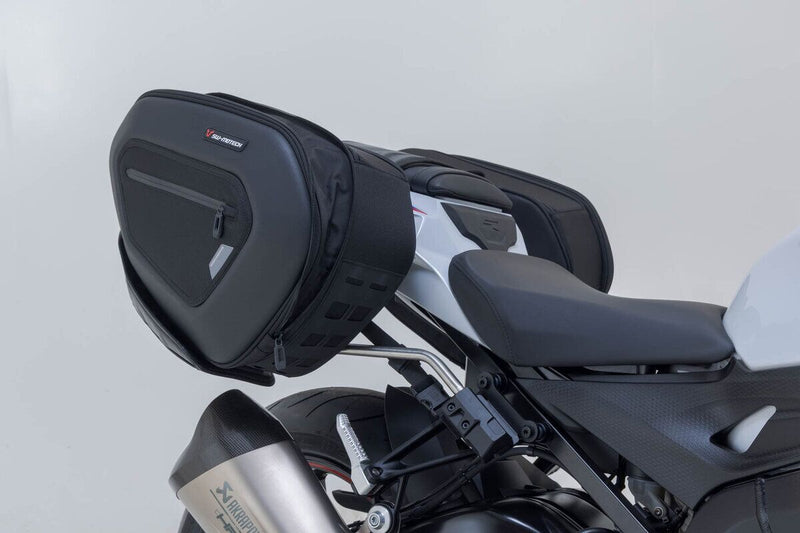 SW-Motech PRO BLAZE H Saddlebag Set with EDGE Protection & Heat Guard - Left, Right, Black - BC.HTA.07.740.35300