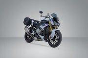 SW-Motech PRO BLAZE H Saddlebag Set with EDGE Protection & Heat Guard - Left, Right, Black - BC.HTA.07.740.35300