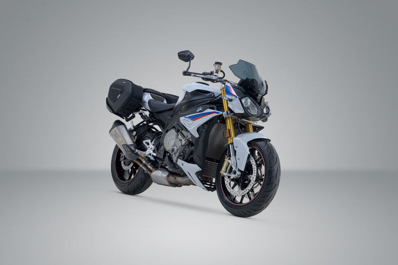 SW-Motech PRO BLAZE H Saddlebag Set with EDGE Protection & Heat Guard - Left, Right, Black - BC.HTA.07.740.35300