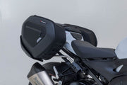 SW-Motech PRO BLAZE H Saddlebag Set with EDGE Protection & Heat Guard - Left, Right, Black - BC.HTA.07.740.35300