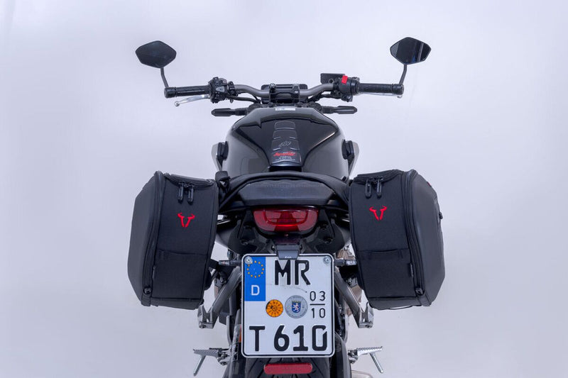 SW-Motech PRO BLAZE H Saddlebag Set with EDGE protection - Left, Right, Black - BC.HTA.01.740.36500