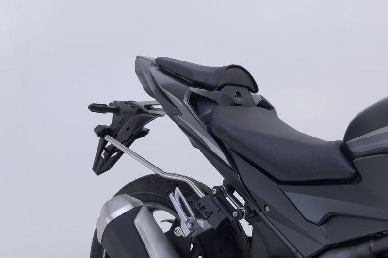 SW-Motech PRO BLAZE H Saddlebag Set with EDGE Protection & Heat Guard - Left, Right, Black - BC.HTA.01.740.36800