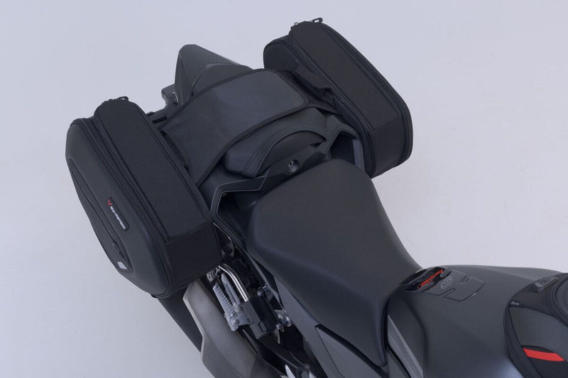 SW-Motech PRO BLAZE H Saddlebag Set with EDGE Protection & Heat Guard - Left, Right, Black - BC.HTA.01.740.36800