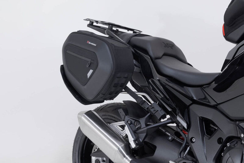 SW-Motech PRO BLAZE H Saddlebag Set with Heat Guard - Left, Right, Black - BC.HTA.07.740.36200