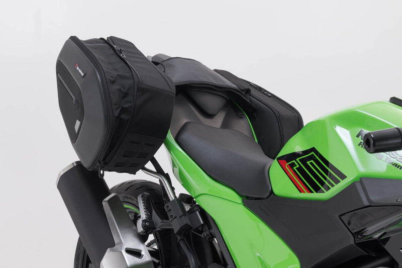 SW-Motech PRO BLAZE H Saddlebag Set with EDGE Protection & Heat Guard - Left, Right, Black - BC.HTA.08.740.36900