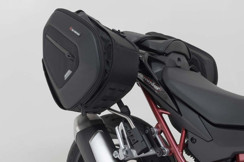SW-Motech PRO BLAZE H Saddlebag Set with EDGE Protection & Heat Guard - Left, Right, Black - BC.HTA.01.740.36900