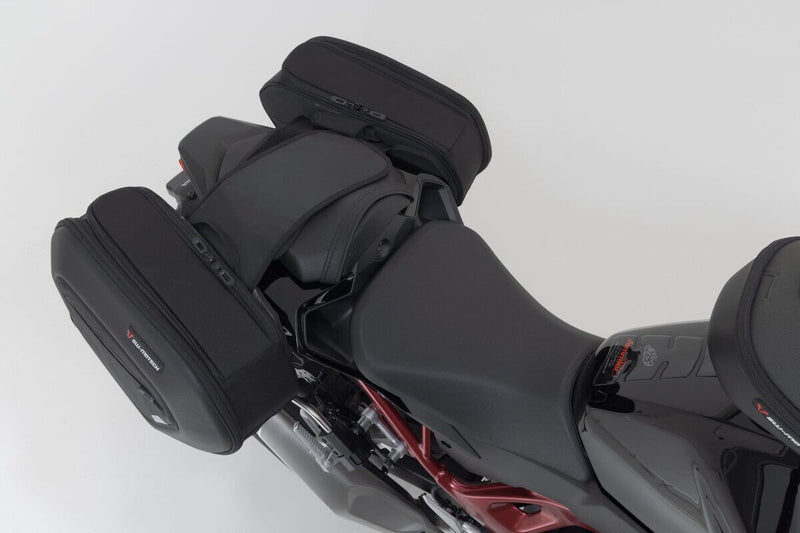 SW-Motech PRO BLAZE H Saddlebag Set with EDGE Protection & Heat Guard - Left, Right, Black - BC.HTA.01.740.36900
