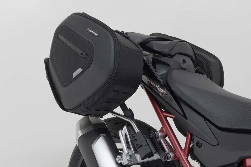 SW-Motech PRO BLAZE H Saddlebag Set with EDGE Protection & Heat Guard - Left, Right, Black - BC.HTA.01.740.36900