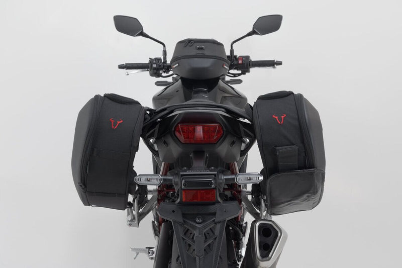 SW-Motech PRO BLAZE H Saddlebag Set with EDGE Protection & Heat Guard - Left, Right, Black - BC.HTA.01.740.36900