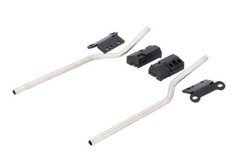 SW-Motech BLAZE Panniers Spacer Bars - Black, Silver, Pannier, Saddlebag - HTA.01.740.85000/B