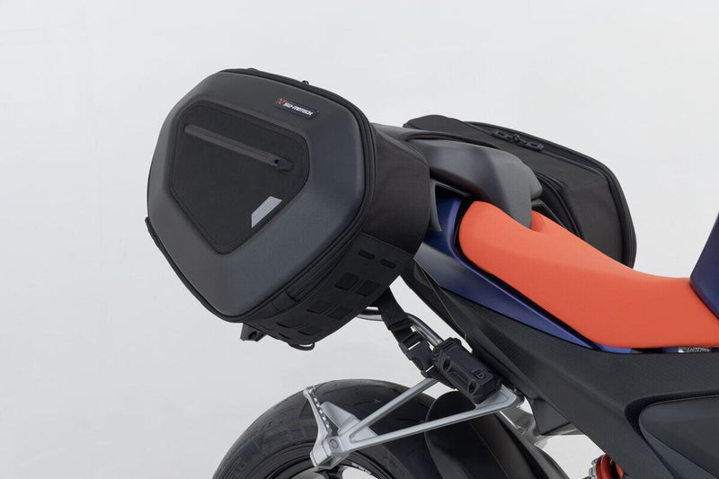 SW-Motech PRO BLAZE H Saddlebag Set with EDGE protection - Left, Right, Black - BC.HTA.13.740.35002
