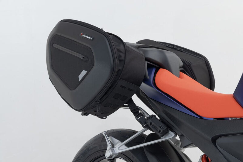 SW-Motech PRO BLAZE H Saddlebag Set with EDGE protection - Left, Right, Black - BC.HTA.13.740.35002