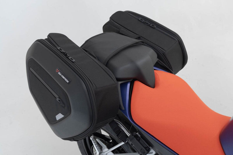 SW-Motech PRO BLAZE H Saddlebag Set with EDGE protection - Left, Right, Black - BC.HTA.13.740.35002