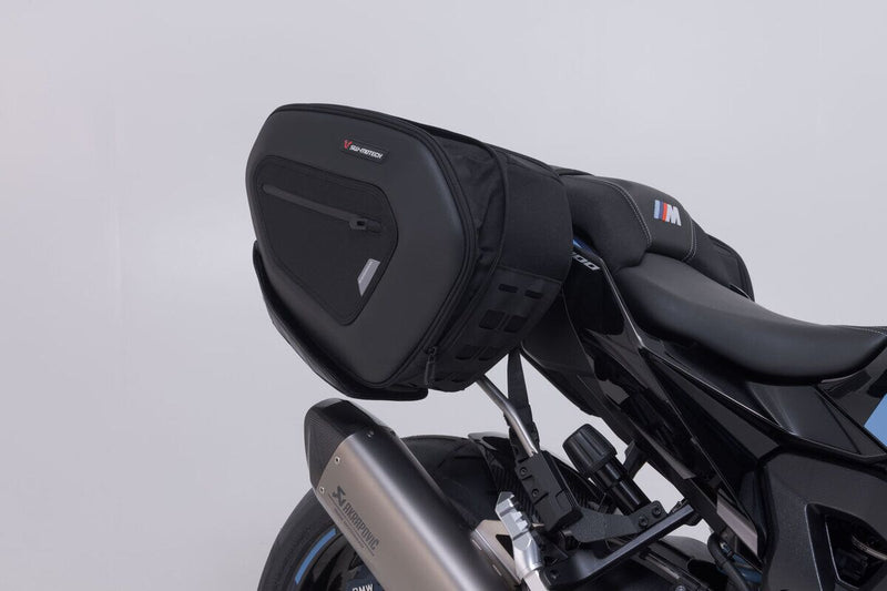 SW-Motech PRO BLAZE H Saddlebag Set with Heat Guard - Left, Right, Black - BC.HTA.07.740.36300