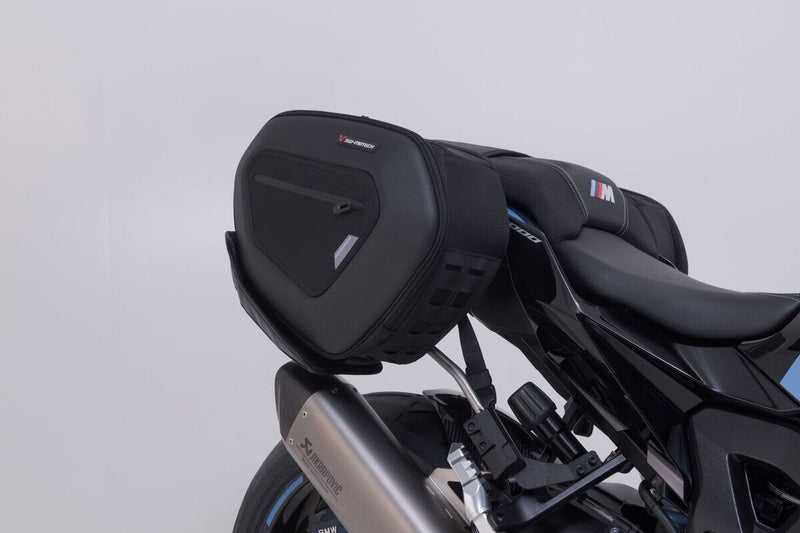 SW-Motech PRO BLAZE H Saddlebag Set with Heat Guard - Left, Right, Black - BC.HTA.07.740.36300
