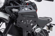 SW-Motech SLC Left Side Carrier for Original Crash Bars - Black,  Powder-Coated - Side Case