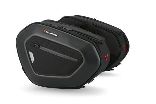 SW-Motech PRO BLAZE H Saddlebag Set with EDGE protection - Left, Right, Black - BC.HTA.06.740.36800