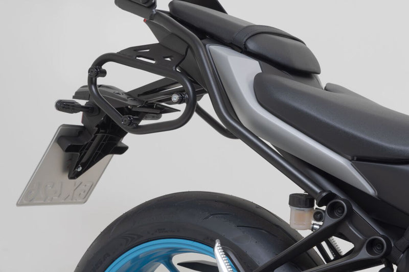 SW-Motech SLC Side Carrier (Right) - Black, Powder-Coated, Saddlebag, Side Case - HTA.06.089.11000