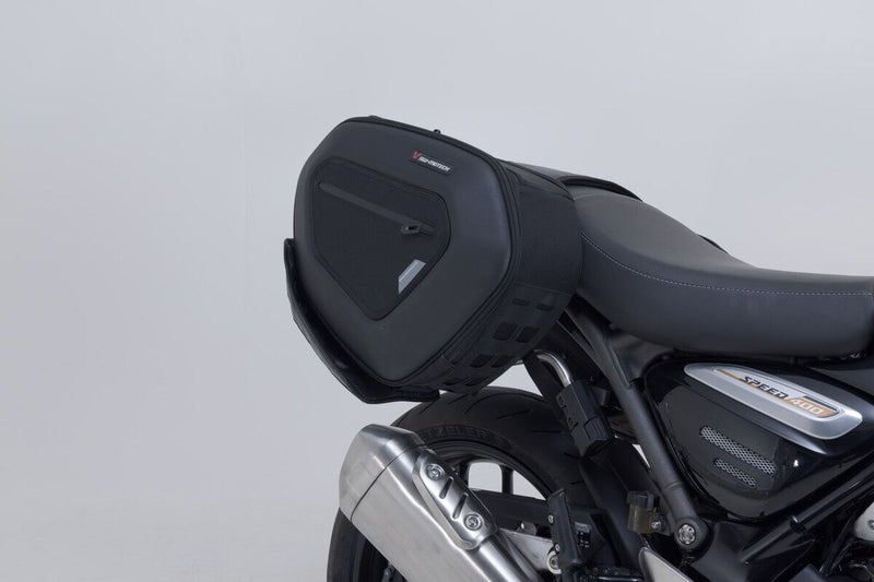 SW-Motech PRO BLAZE H Saddlebag Set with Heat Guard - Left, Right, Black - BC.HTA.11.740.36400
