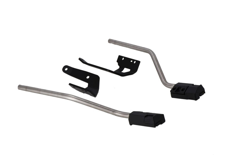 SW-Motech BLAZE Panniers Spacer Bars - Black, Silver, Pannier, Saddlebag - HTA.04.740.85100/B