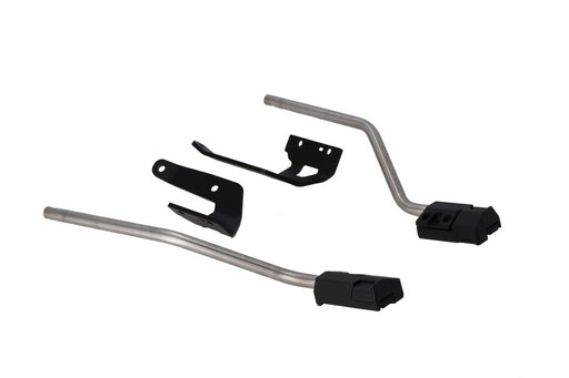 SW-Motech BLAZE Panniers Spacer Bars - Black, Silver, Pannier, Saddlebag - HTA.04.740.85100/B