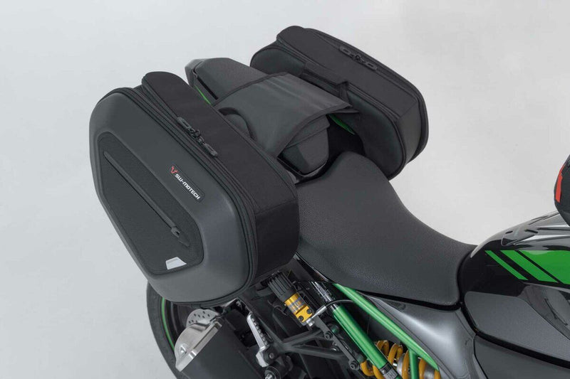 SW-Motech PRO BLAZE H Saddlebag Set with EDGE protection - Left, Right, Black - BC.HTA.08.740.39001
