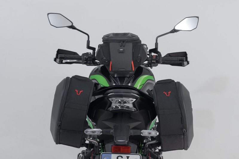 SW-Motech PRO BLAZE H Saddlebag Set with EDGE protection - Left, Right, Black - BC.HTA.08.740.39001