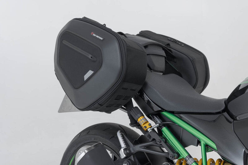 SW-Motech PRO BLAZE H Saddlebag Set with EDGE protection - Left, Right, Black - BC.HTA.08.740.39001
