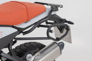 SW-Motech SLC Side Carrier (Left) - Black, Powder-Coated, Saddlebag, Side Case - HTA.07.997.10000