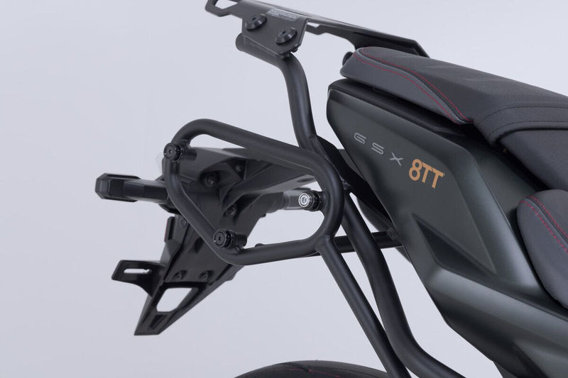 SW-Motech SLC Side Carrier Set (Left & Right) - Left, Right, Black, Powder-Coated