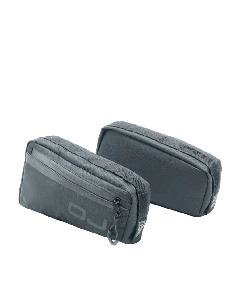 OJ Atmosfere Metropolitane S.r Dual Bags (1 Liter) - Black, Saddlebag