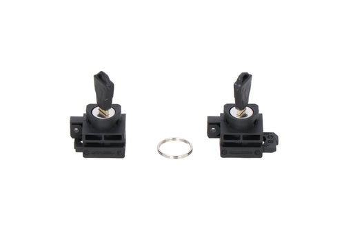 SW-Motech V-LOC Side Bags Lock Set (2 cylinders + 2 keys) - Black