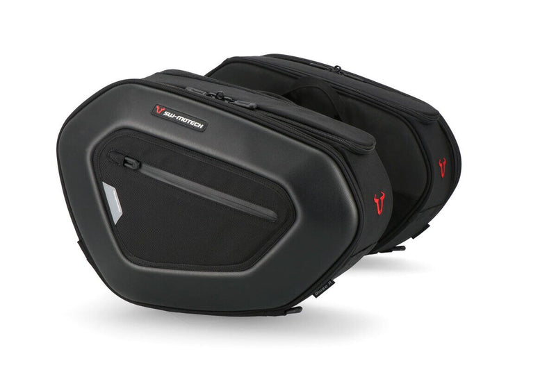 SW-Motech PRO BLAZE H Saddlebag Set with EDGE protection - Left, Right, Black - BC.HTA.10.740.35000