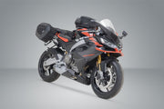 SW-Motech PRO BLAZE H Saddlebag Set with EDGE Protection & Heat Guard - Left, Right, Black - BC.HTA.13.740.39001