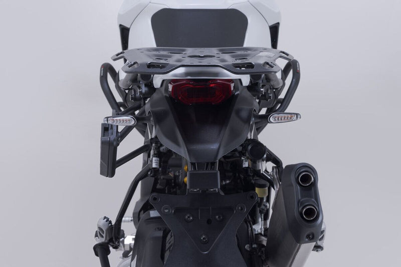 SW-Motech V-LOC Side Carrier Left - Black, Saddlebag, Side Case - VMC.22.113.10000