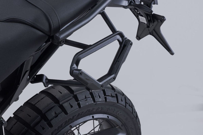 SW-Motech V-LOC Side Carrier Left - Black, Saddlebag, Side Case - VMC.22.113.10000